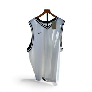 Mens Nike White and Black Jersey